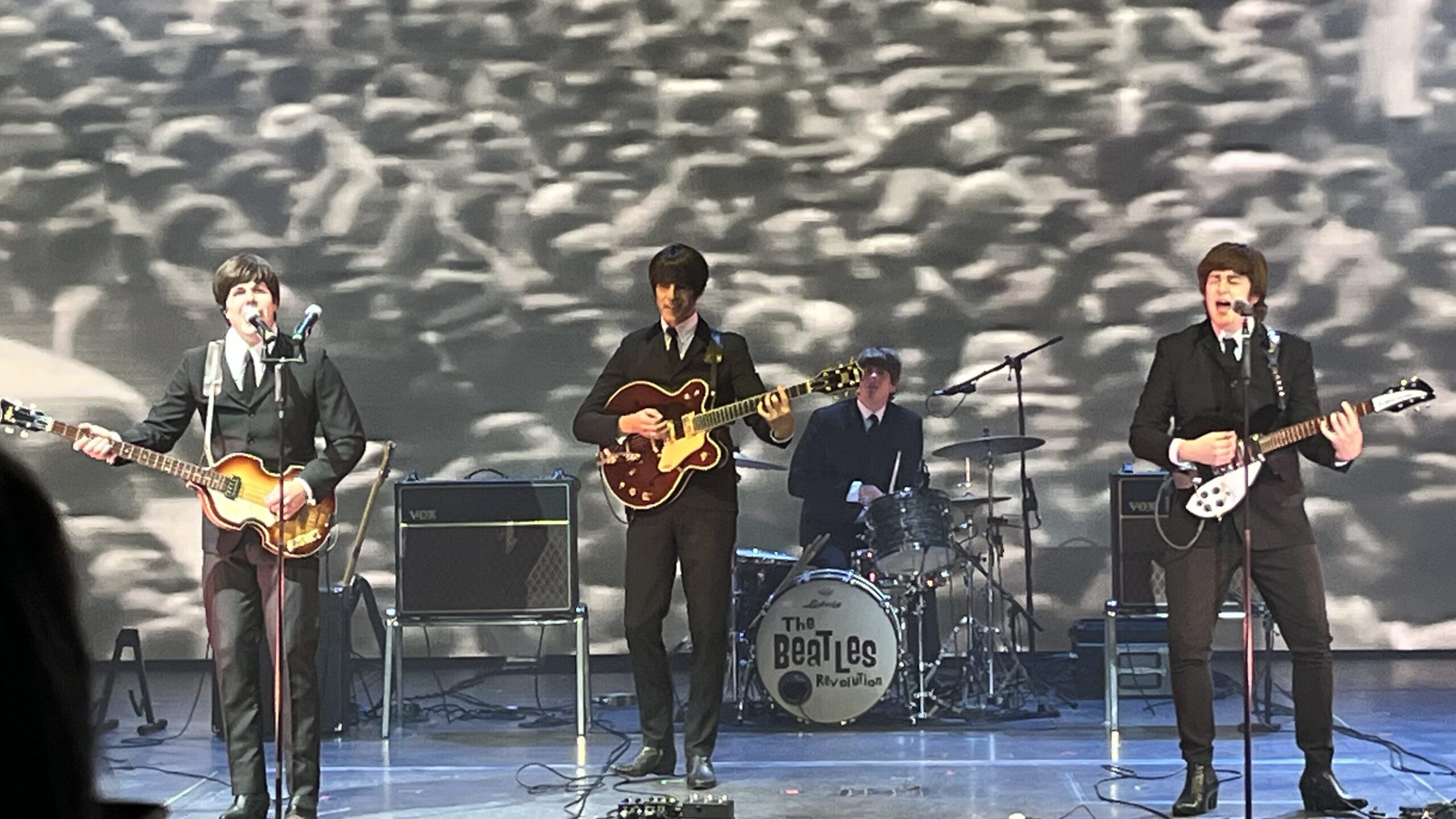 Early Beatlemania, chesterfield suits.